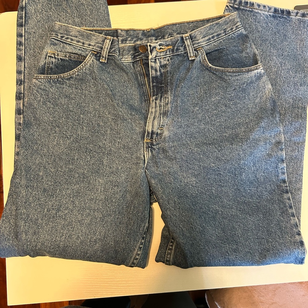 Gitano vintage Blue Straight Leg Jeans Classic Style